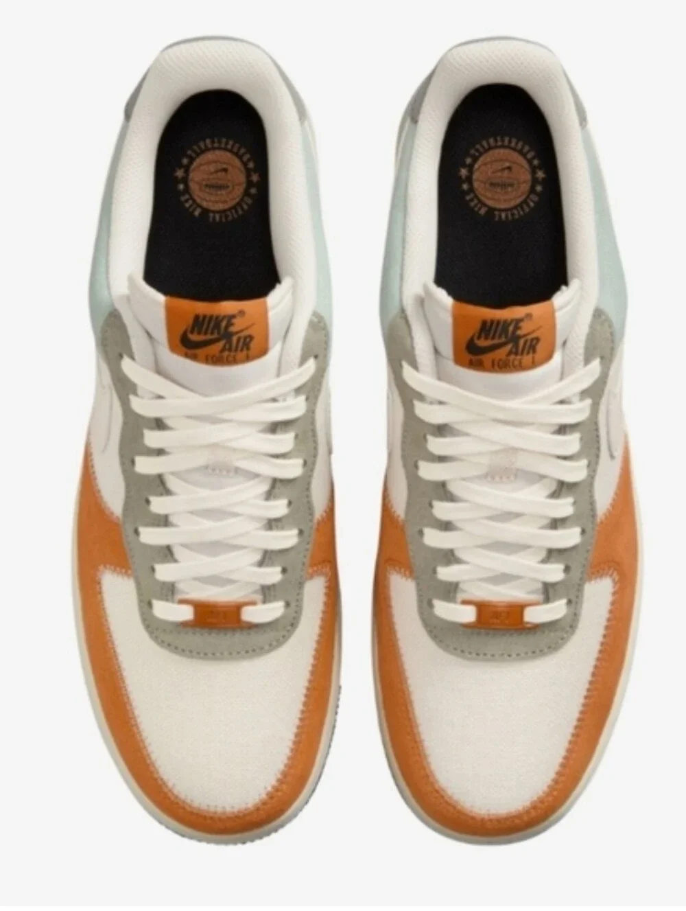 Nike Air Force 1 '07 LV8 EMB Light Pumice Pale Ivory Sz8